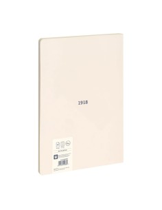 Cuaderno a4 cuadriculado encolado beige 2