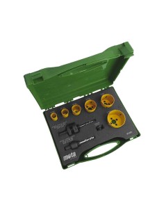 Juego de sierras de copa (19,22,32,38,44,57mm) syj02 mota