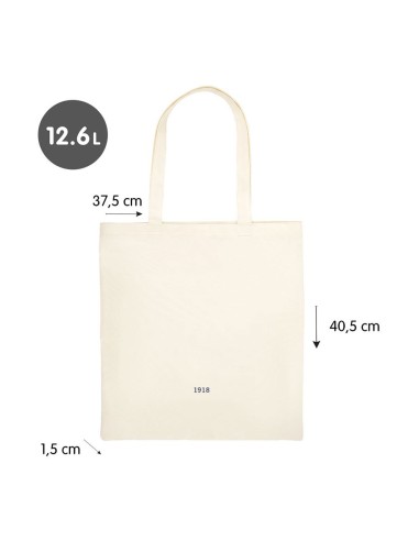 Bolsa tote bag serie 1918 beige 12,6 l