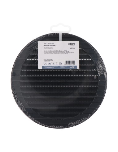 Rejilla ventilación redonda empotrable con...