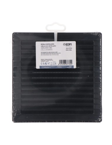 Rejilla ventilación cuadrada empotrable ø 100mm...