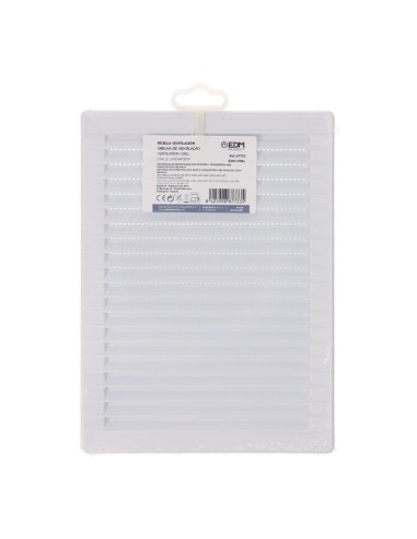 Rejilla ventilacíón rectangular empotrable con...