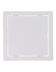 Tapa de registro cuadrada empotrable abs 15x15cm blanca