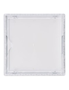 Tapa de registro cuadrada empotrable abs 20x20cm blanca 2