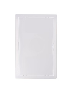Tapa de registro rectangular empotrable abs 25x40cm blanca