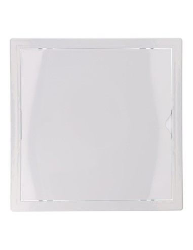 Tapa de registro cuadrada empotrable abs 30x30cm blanca