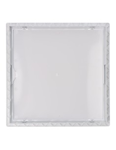 Tapa de registro cuadrada empotrable abs 30x30cm blanca 2