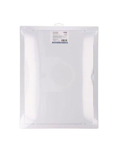 Tapa de registro rectangular empotrable abs...