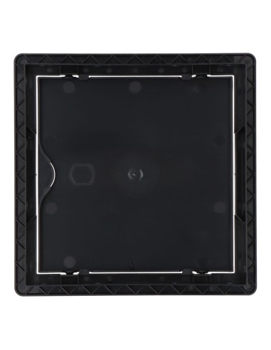Tapa de registro cuadrada empotrable abs...