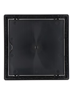 Tapa de registro cuadrada empotrable abs 20x20cm gris antracita 2