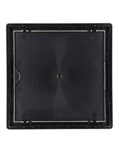 Tapa de registro cuadrada empotrable abs...