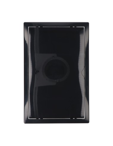 Tapa de registro rectangular empotrable abs 25x40cm gris antracita