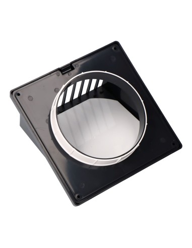 Rejilla ventilación con campana abs ø 125mm...