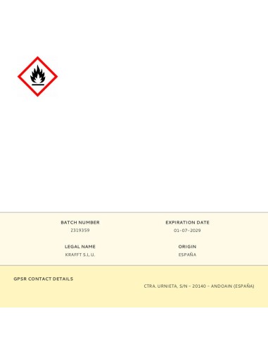 Grasa para motos 400 ml. krafft