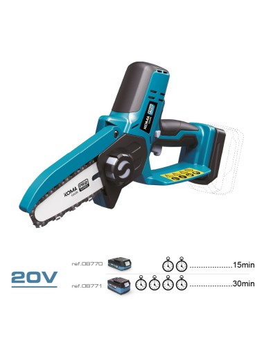 Mini motosierra 20 v