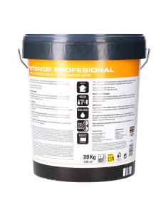 Pintura plástica interior blanca 20 kg 2