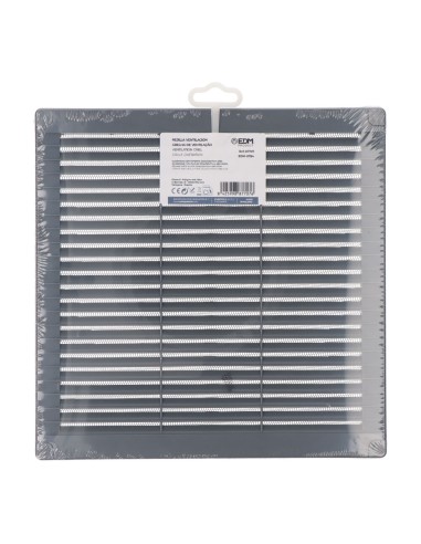 Rejilla ventilación cuadrada con tapones y...