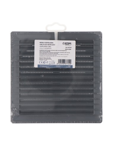 Rejilla ventilación cuadrada empotrable...