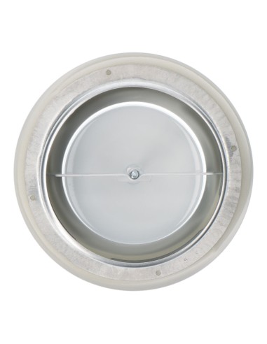 Difusor de empotrar redondo ø125x47mm abs blanco