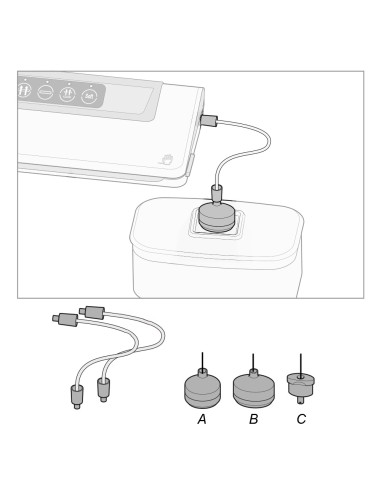 Tubo recambio para envasadora 07817