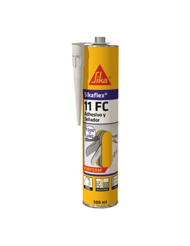 Adhesivo y sellador sikaflex-11fc purform gris 300 ml