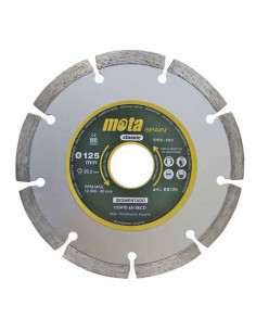 Disco diamantado segmentado laser ø115mm clp18 ss115 mota