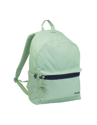 Mochila escolar 4 cremalleras serie 1918 21 l verde