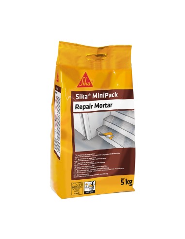 Mortero de reparación sikaminipack gris 5 kg
