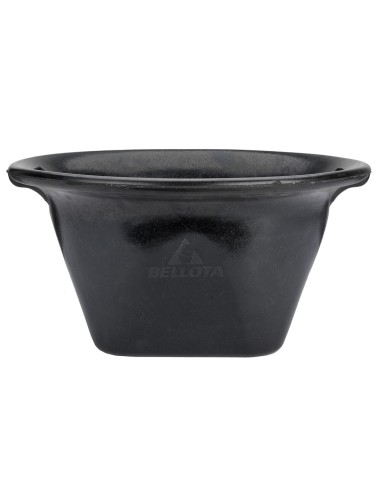 Cubo norteño 13 l de caucho resistente negro.