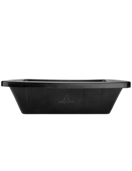 Gaveta 40 l de caucho resistente negra. ø685x505x190 mm