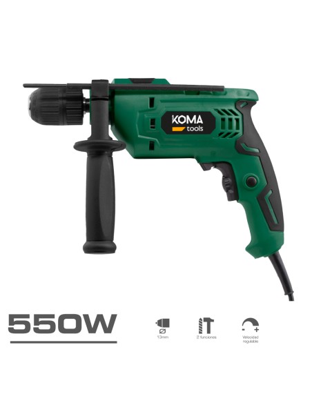 taladro percutor 550 w