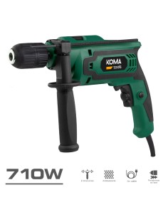 Taladro percutor 710w