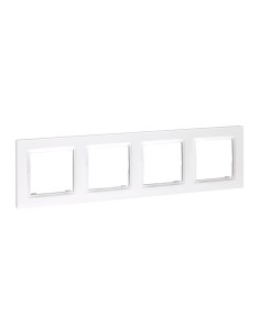 Marco 4 elementos blanco serie 10. 2