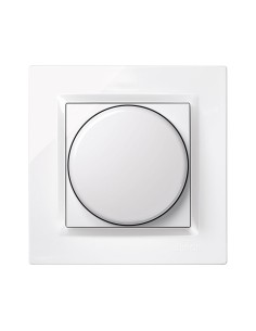 Interruptor led regulable blanco con marco 2