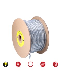 Tubo flexiled 2 vias fijo 48 m 30 leds/m ip44 amarillo 2