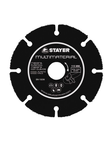 Disco corte multimaterial ø125 mm