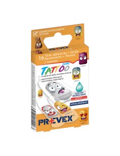 Tiras adhesivas infantiles 16u efecto tatoo
