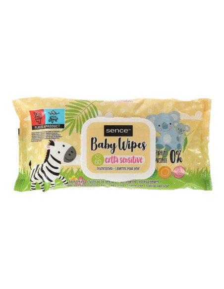 Toallitas infantiles extrasensitive 60 uds con tapa