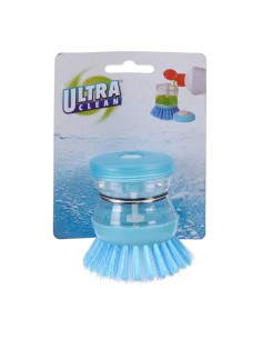 Cepillo lavaplatos con dosificador de jabon colores surtidos ø5 x 9 cm 2