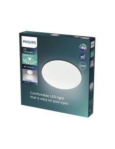 Plafón led circular moire 20 w 4000 k 2300 lm ø38 x 5 cm 2