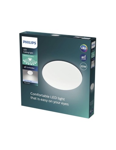 Plafón led circular moire 20 w 4000 k 2300 lm...