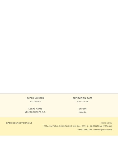 Cinta de gancho y bucle adhesiva, negra, 20 mm...