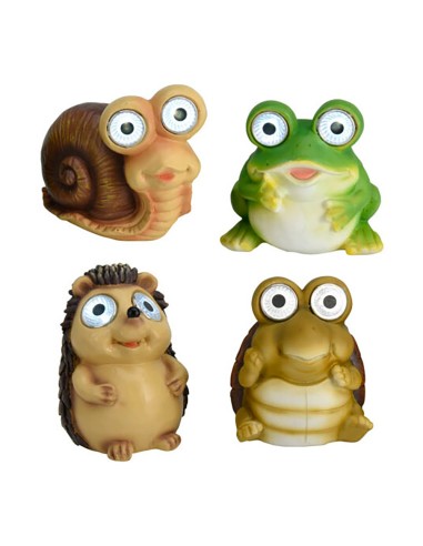 Figura luz solar animal 11 cm modelos surtidos