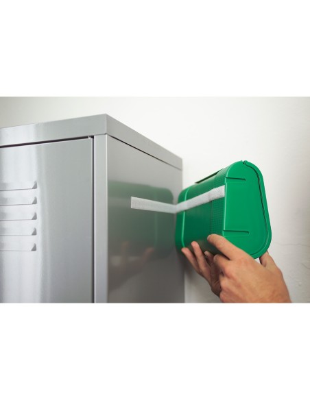 Cinta de gancho y bucle adhesiva, negra, 50 mm x 5 m