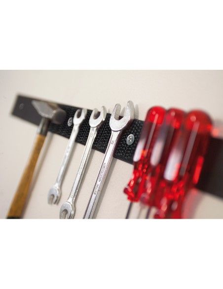 Cinta de gancho y bucle adhesiva, negra, 50 mm x 5 m