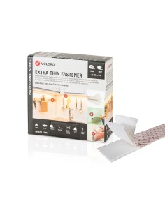 Cinta adhesiva extrafina, blanca, 20 mm x 5 m