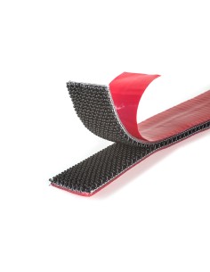 Cinta alfa-lok lineal de gancho, negra, 25 mm x 3 m 2