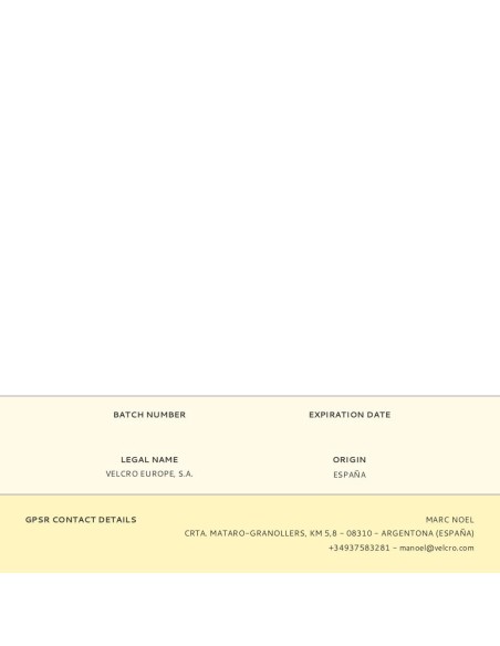 Correa logistrap, amarilla, pack 2 unidades, 50mm x 6m