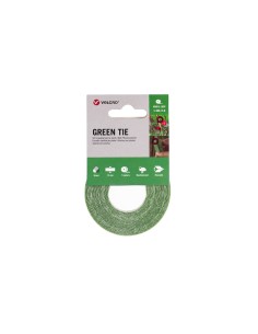 Velcro® cinta sujeción plantas, verde, 12 mm x 5 m 2