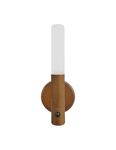 Lámpara de pared recargable led 1w 60 lm 3.000 k con sensor movimiento